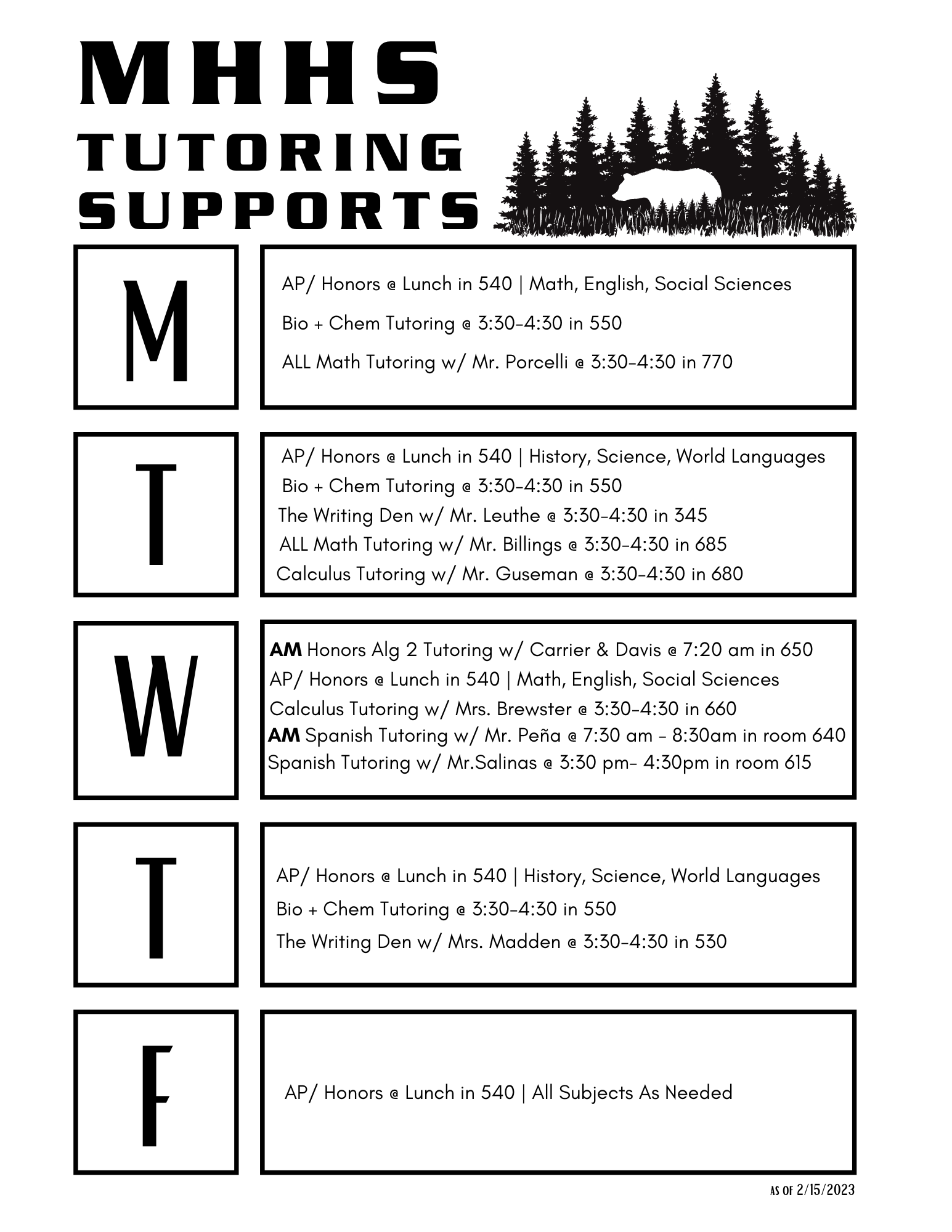 MHHS Tutoring Supports 04/26